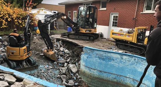 Excavation Rive-Sud, les Entreprises Moderna